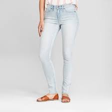 Women S High Rise Skinny Jeans Universal Thread Light Wash 00 Long Target