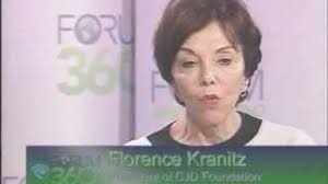 Leslie Ungar interviews Florence Kranitz, President of CJD Foundation