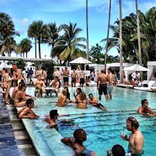 White Rabbit Pool Party Delano Miami Delano Miami Surfing Favorite Places