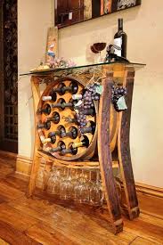 The way that the barrel is constructed, if you remove a portion of the vertical boards (staves) the pieces above and below the opening will fall out. 15 Stunning Ways To Use Wine Barrels