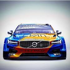 Photo By Bittenbybrinka Of A V90 Cyan Racing Wtcc Render Personally I Would Love To See This Design On The Current S60 W Volvo 4 Door Sports Cars Volvo Cars