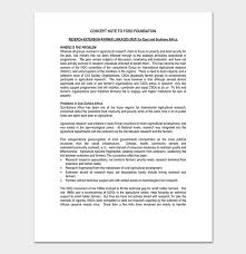 Writing a concept paper many private foundations have always required a concept paper be submitted for review prior to the submission of a full proposal. Concept Note Template 22 For Word Pdf Format
