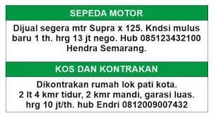 Gambar Diatas Adalah Contoh Iklan Brainly Co Id