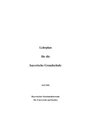 Lehrplan Fur Die Bayerische Grundschule