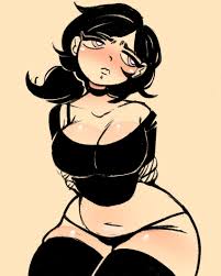 Rule 34 - 1girls Absolute Territory Arms Behind Back Ashley Graves Big  Breasts Black And White Blush Breasts Choker Female Goth Goth Girl Panties  Purple Eyes Rope Rope Bondage Tagme The Coffin