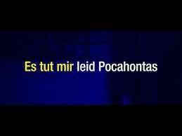 It is inspired by true events, specifically by john smith's rewrite of following. Annenmaykantereit Pocahontas Karaoke Youtube