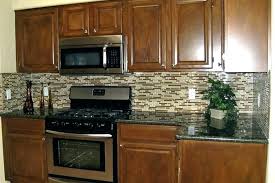 Always use cleaning products that are appropriate for your cabinets to avoid damaging the material. 34 Fabulous Backsplash For Brown Cabinets Image Inspirations Azspring