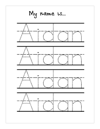 traceable names worksheets activity shelter