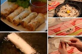 La Delicieuse Recette Des Nems Au Poulet Recette Nems Recette Nems Poulet Nems Poulet