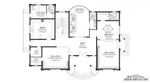 خرائط الفيلا Ns 05 غرف نوم 5 أبعاد المسكن 20 80 م عرض 20 80 م عمق Square House Plans Architectural House Plans House Plans
