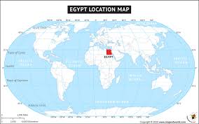Where Is Egypt Located Location Map Of Egypt