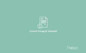 We did not find results for: Paragraf Deduktif Pengertian Ciri Ciri Contoh Lengkap