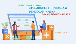 Sony warsono bin hardono penerbit: Download Contoh Rpp 1 Lembar Spreadsheet Program Pengolah Angka Kelas X Smk Akuntansi Semester 2 Terbaru 2020