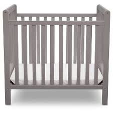 Delta Children Classic Convertible 2 In 1 Mini Baby Crib With 2 75 Inch Crib Mattress Delta Children Mini Crib Cribs