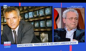 Da quel 29 aprile, il conduttore si. Enrico Mentana Commosso Per Lamberto Sposini Un Amico Del Cuore Foto Ultime Notizie Flash