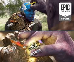5 июн в 09:44 5 июн. Thanos Games Store Epic Games Store Know Your Meme