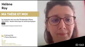 43. Hélène Roy parle de sa thèse