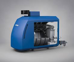 Buderus Ol Brennwertkessel Mit 60 Kw Olheizung Kessel Montiert