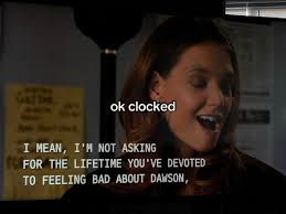 THE WINNER TAKES IT ALLLLLL #dawsonscreek