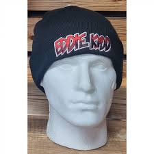 Official Eddie Kidd Black Beanie Hat Casual Wear £19.99 ...