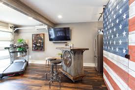 9 amazing garage conversion ideas. Patriotic Garage Conversion Transitional Home Bar Philadelphia By Amiano Son Construction Llc