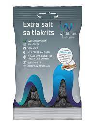 Wellibites extra salt saltlakrits 70 g. Kop Wellibites Extra Salt Saltlakrits 70 G Pa Apotea Se