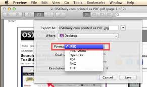 Convert A Pdf To Jpg With Preview In Mac Os X With Images Pdf Converter Converter App