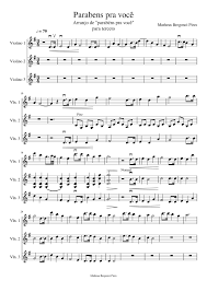 Porém se você quer fazer um cardápio para marmitex profissional, a minha recomendação é que procure um gráfica rápida, onde possa contratar os serviços de um design. Parabens Pra Voce Trio String Sheet Music For Violin String Trio Download And Print In Pdf Or Midi Free Sheet Music Musescore Com