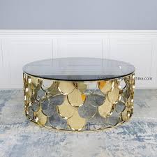 See more ideas about stainless steel coffee table, steel coffee table, coffee table. Stainless Steel Round Tea Table In 2021 Gold Coffee Table Luxury Coffee Table Coffee Table
