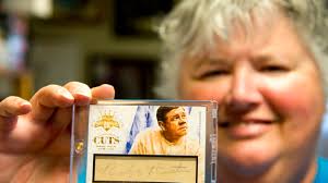 Luck of draw lands valuable Babe Ruth signature card