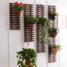 Anticorrosive Wood Grid Wall Flower Stand Balcony Wall Hanging Green Dill Wall Hanging Plant Stand Solid Wood Hanging Wall Flowe Plant Shelves Aliexpress In 2020 Plant Shelves Plant Wall Hanging Plants