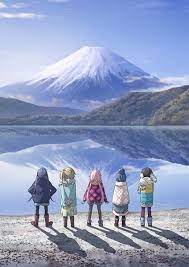 Yuru Camp Picture Pemandangan Anime Gadis Animasi Pemandangan