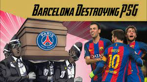 Memes psg vs barcelona ¿qué es? Barcelona Vs Psg 6 1 Champions League Meme Comeback Coffin Dance Youtube