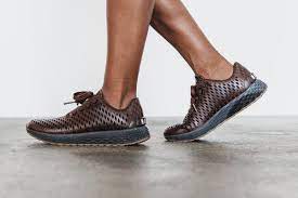 Coffee Leather Runner Women S Nobull