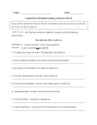 Englishlinx Com Conjunctions Worksheets Conjunctions Worksheet Teaching Conjunctions Complex Sentences Worksheets
