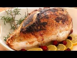 Every couple of years i make a turkey roulade by deboning an entire turkey, stuffing it with turkey sausage, and rolling it up to roast in the oven. How To Make A Roasted Turkey Breast Healthy Holiday Recipe Youtube