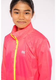 Neon roze kinderregenjas van Mac in a Sac