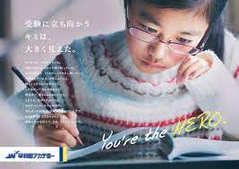 早稲田アカデミー whitney copy ads print ads creative