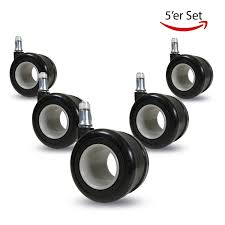 Er ist in der die rollen sind sicher und leichtgängig. Ring Stuhlrollen O 65mm Teppichbodenrollen Fur Burostuhl Drehstuhl Ersatzrollen Ungebremst 5er Set Officeworld Range Burostuhl Ersatzteile Online Shop