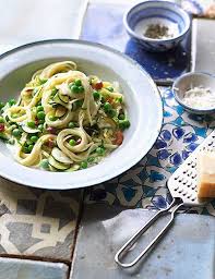 Courgette And Pancetta Carbonara Recipe Sainsburys Recipes Yummy Pasta Recipes Recipes