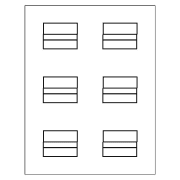 This is to ensure proper identification of the folder with detailed information. Template For Avery 5568 Top View Printable Hanging File Tabs 1 5 Cut Avery Com