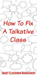 How To Fix A Talkative Class - Smart Classroom Management