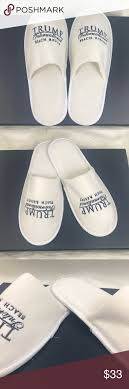trump hotel slippers white trump hotel slippers trump international