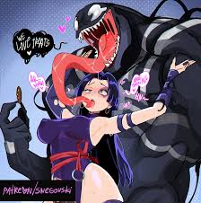 Psylocke X Venom[Snegovski] comic porn - HD Porn Comics