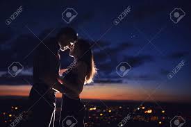 Image result for images lovers in love at night