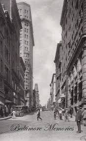 Charles Fayette Street Baltimore Md Circa 1912 Historic Baltimore Baltimore City Baltimore Maryland