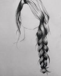 How To Draw Hair With Pencil Drawing Tips Sketch Drawing Hair Braid Pretty Girl Art How To Draw Hair Art Drawings Sketches Pencil Drawings