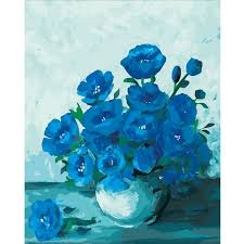 Check spelling or type a new query. Van Gogh Blue Flowers Paint By Number Kit By Artist S Loft Necessities Michaels Blue Flower Painting Flower Painting Painting