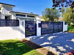 Wooden driveway gates!6ft high x 6ft 6' wide (3ft 3 each gate). Metal Driveway Gates Privacy Fences Profile 24 Aluminum Series