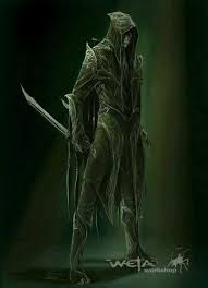 Wood Elf Rogue Warrior Concept Art Fantasy Art Art